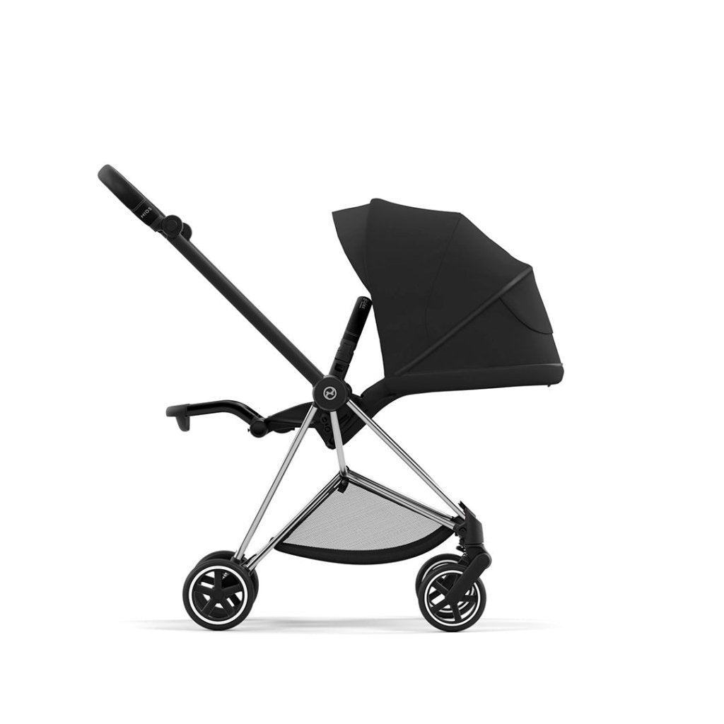 Bambinista - CYBEX - Travel - EX DISPLAY CYBEX Mios Stroller Black with Beige Carrycot