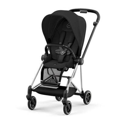 Bambinista - CYBEX - Travel - EX DISPLAY CYBEX Mios Stroller Black with Beige Carrycot