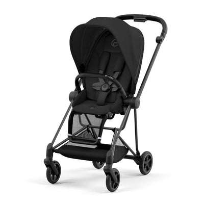 Bambinista - CYBEX - Travel - EX DISPLAY CYBEX Mios Stroller Black with Beige Carrycot