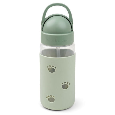 Bambinista - DONE BY DEER - Tableware - DONE BY DEER Easy - grip Straw Bottle Elphee - Green