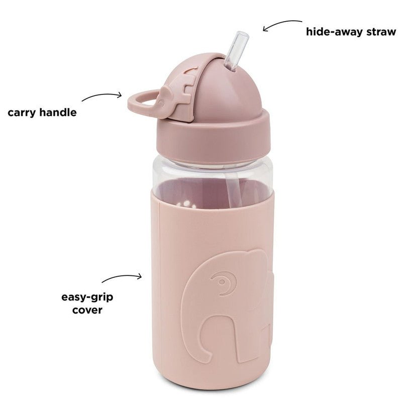 Bambinista - DONE BY DEER - Tableware - DONE BY DEER Easy - grip Straw Bottle Elphee - Powder