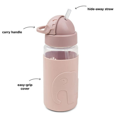Bambinista - DONE BY DEER - Tableware - DONE BY DEER Easy - grip Straw Bottle Elphee - Powder