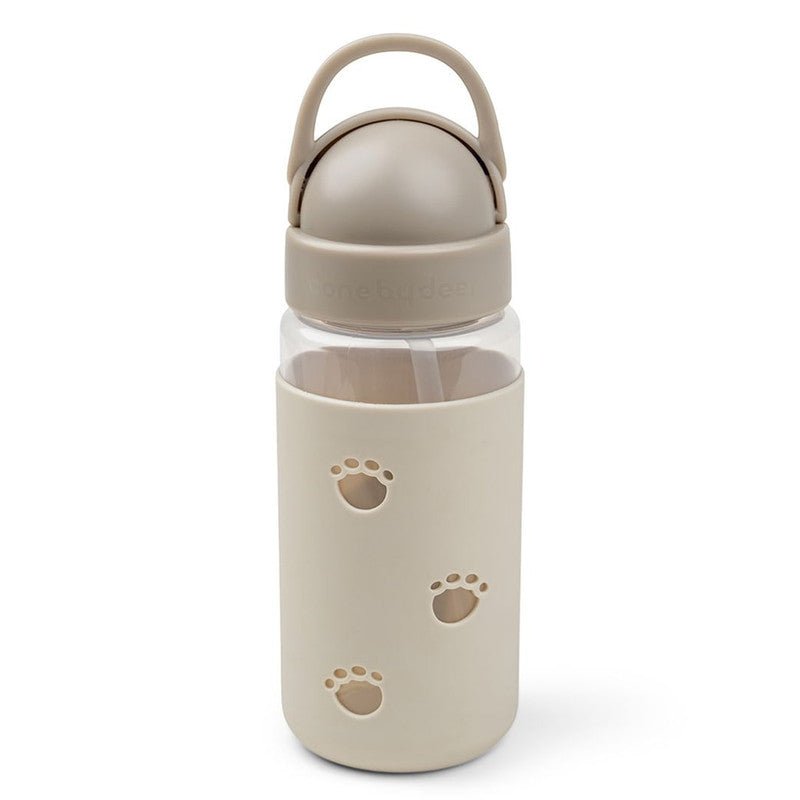 Bambinista - DONE BY DEER - Tableware - DONE BY DEER Easy - grip Straw Bottle Elphee - Sand