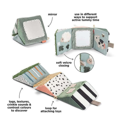 Bambinista - DONE BY DEER - Toys - DONE BY DEER Fold - out Sensory Mirror Tiny Farm