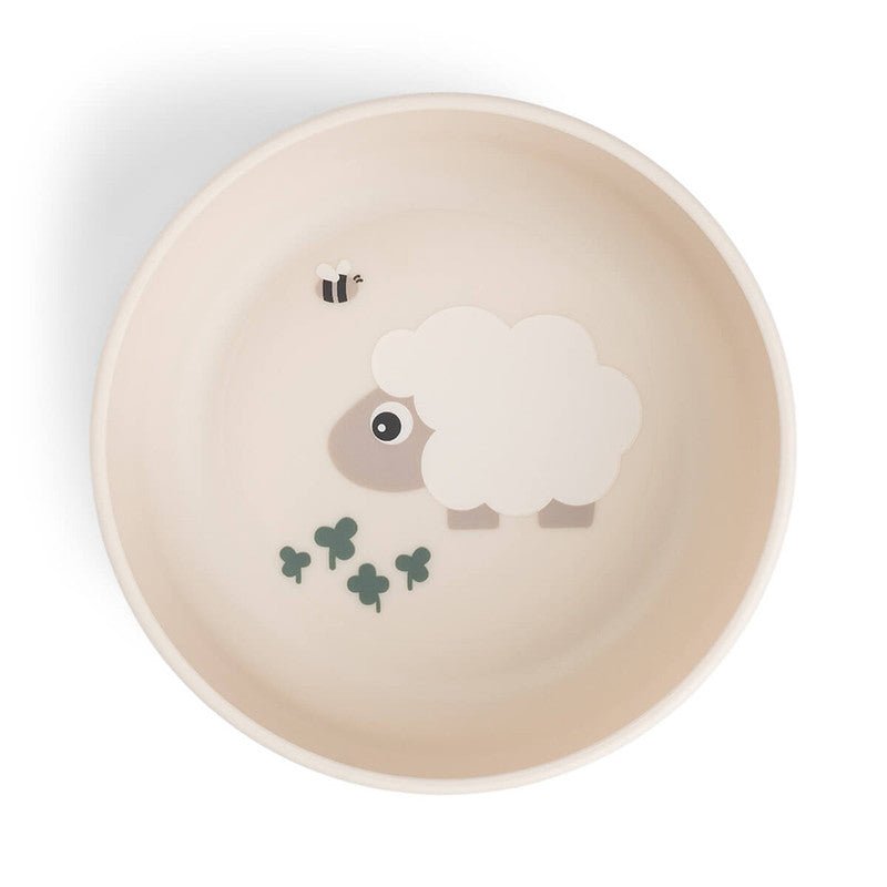 Bambinista - DONE BY DEER - Tableware - DONE BY DEER Foodie Bowl Tiny Farm - Sand