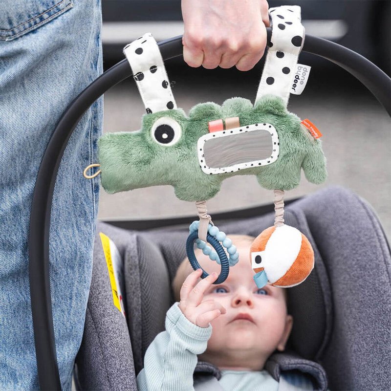 Bambinista - DONE BY DEER - Toys - DONE BY DEER Hanging Activity Toy Croco