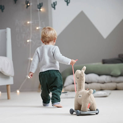 Bambinista - DONE BY DEER - Toys - DONE BY DEER Pull Along 2 - in - 1 Toy Lalee - Sand