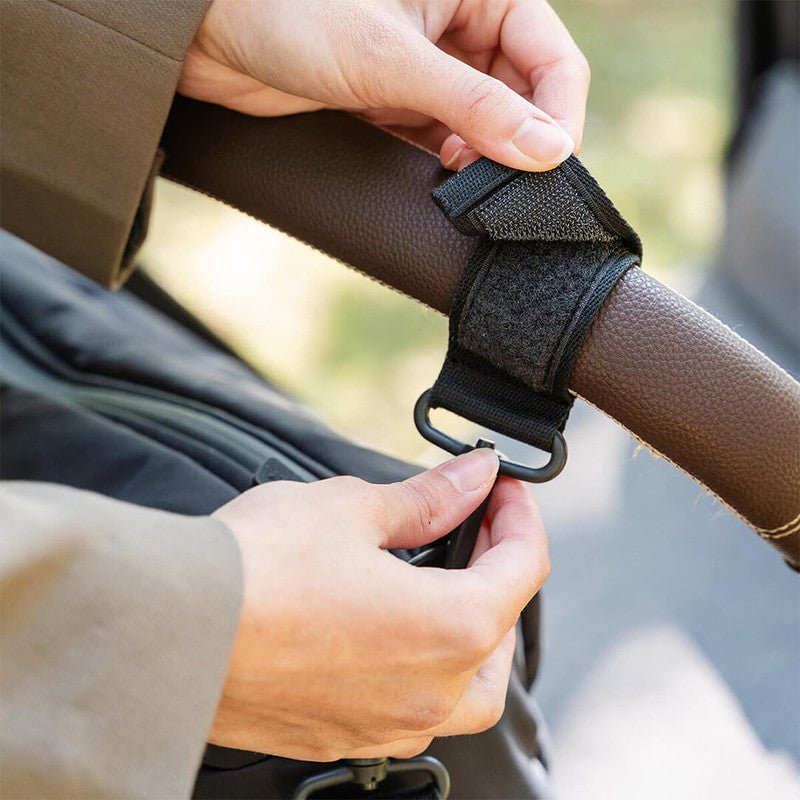 Bambinista - DONE BY DEER - Toys - DONE BY DEER Quilted Stroller Bag - Black