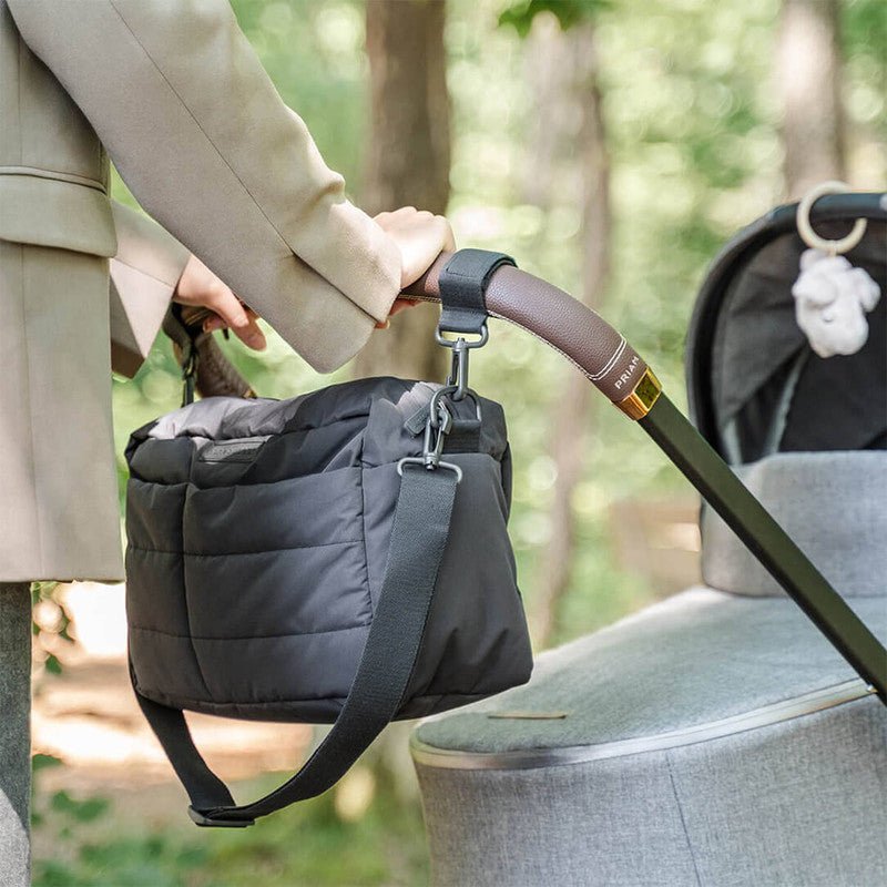 Bambinista - DONE BY DEER - Toys - DONE BY DEER Quilted Stroller Bag - Black