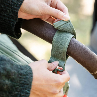 Bambinista - DONE BY DEER - Toys - DONE BY DEER Quilted Stroller Bag - Green