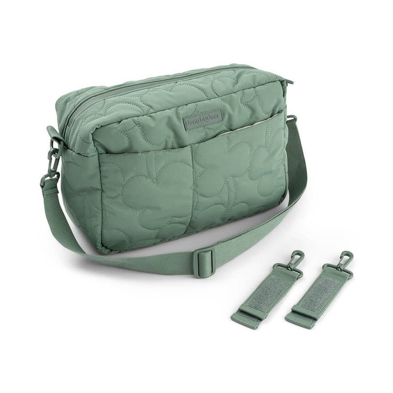 Bambinista - DONE BY DEER - Toys - DONE BY DEER Quilted Stroller Bag - Green