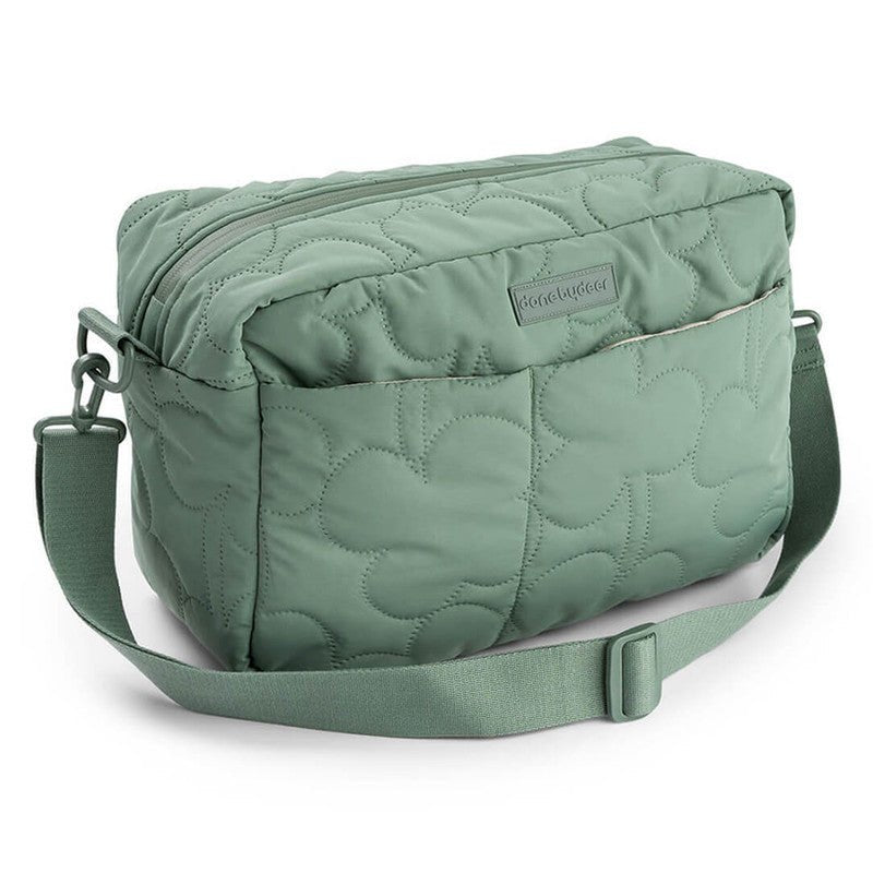Bambinista - DONE BY DEER - Toys - DONE BY DEER Quilted Stroller Bag - Green
