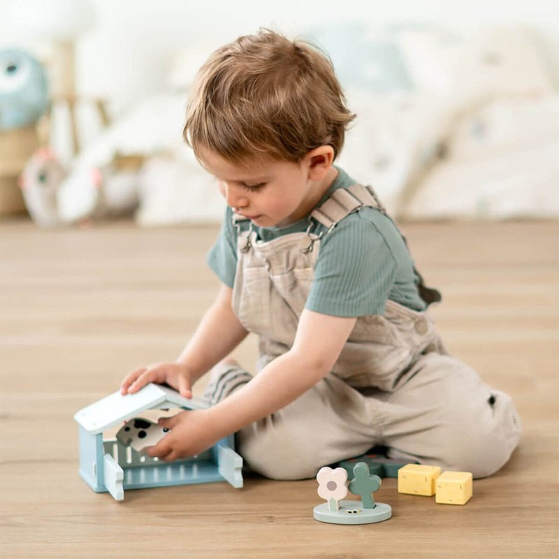 Bambinista - DONE BY DEER - Toys - DONE BY DEER Tiny Farm Play Set Dotti