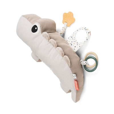 Bambinista - DONE BY DEER - Toys - DONE BY DEER Tummy time activity toy Croco - Sand