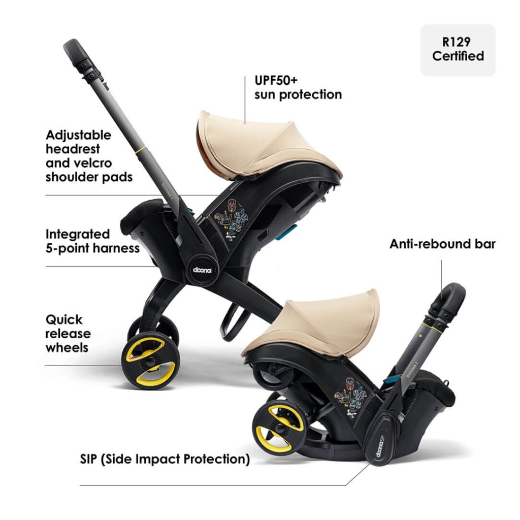 Bambinista - DOONA - Car Seats - DOONA i Infant Car Seat - Sahara Sand