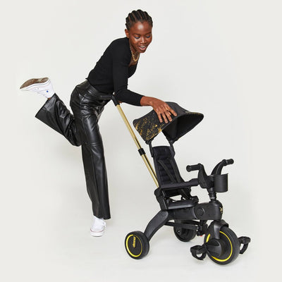 Bambinista - DOONA - Travel - DOONA Liki S5 Compact Folding Trike - Gold Limited Edition
