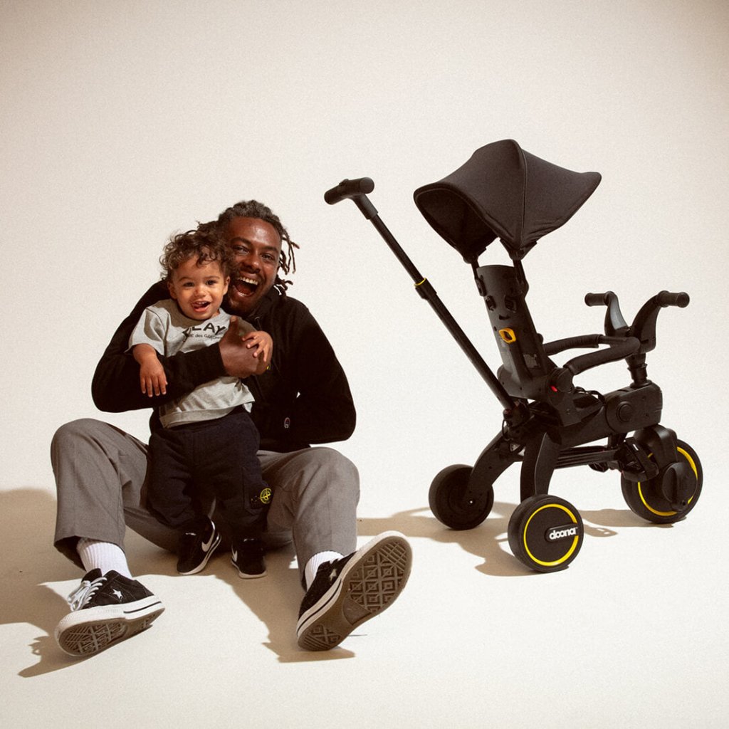 DOONA Liki S5 Compact Folding Trike - Midnight – Bambinista