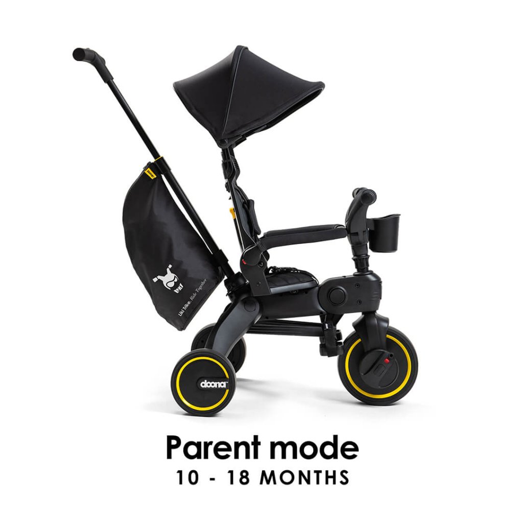 DOONA Liki S5 Compact Folding Trike - Midnight – Bambinista