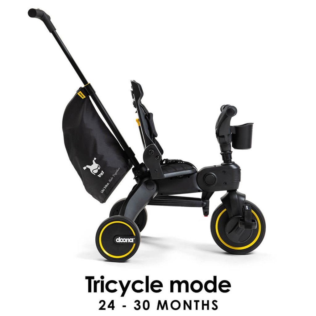 Bambinista - DOONA - Travel - DOONA Liki S5 Compact Folding Trike - Midnight