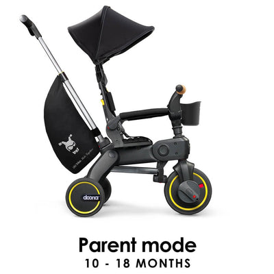 Bambinista - DOONA - Travel - DOONA Liki S5 Compact Folding Trike - Nitro Black