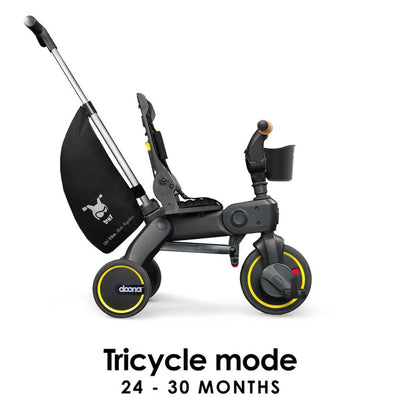 Bambinista - DOONA - Travel - DOONA Liki S5 Compact Folding Trike - Nitro Black