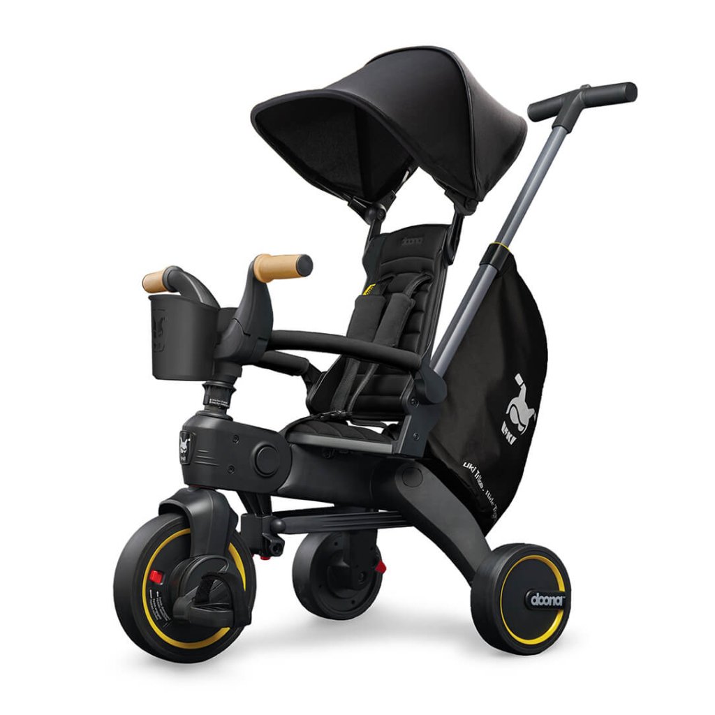 Bambinista - DOONA - Travel - DOONA Liki S5 Compact Folding Trike - Nitro Black