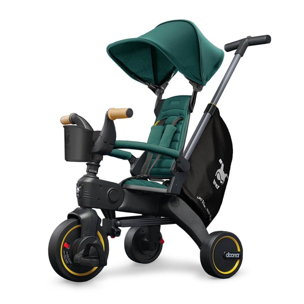 Bambinista - DOONA - Travel - DOONA Liki S5 Compact Folding Trike - Racing Green