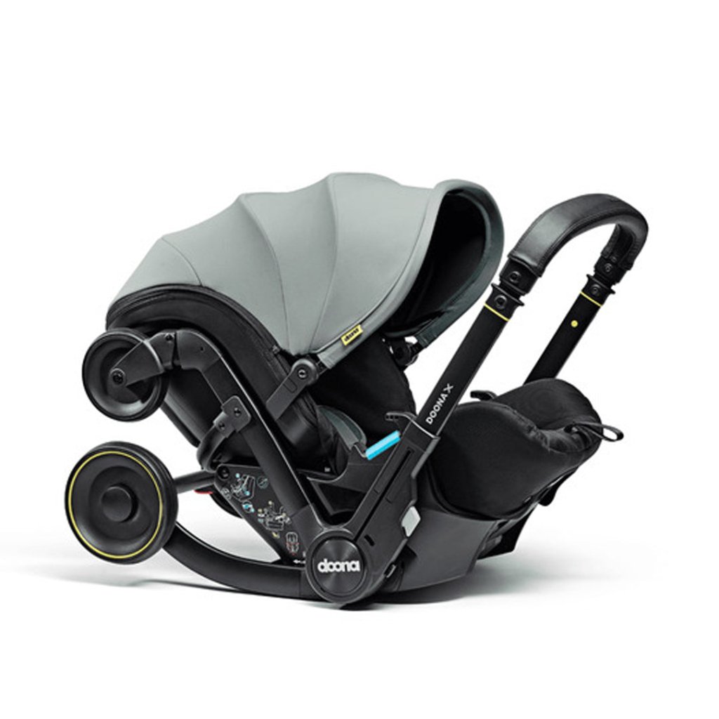 Bambinista - DOONA - Car Seats - DOONA X Infant Car Seat - Dusty Sage & Free Essentials Bag - Gold