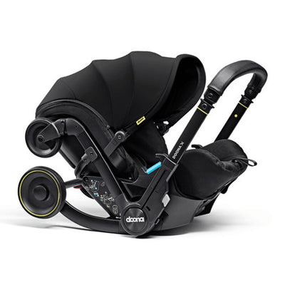 Bambinista - DOONA - Car Seats - DOONA X Infant Car Seat - Nitro Black & Free Essentials Bag - Gold