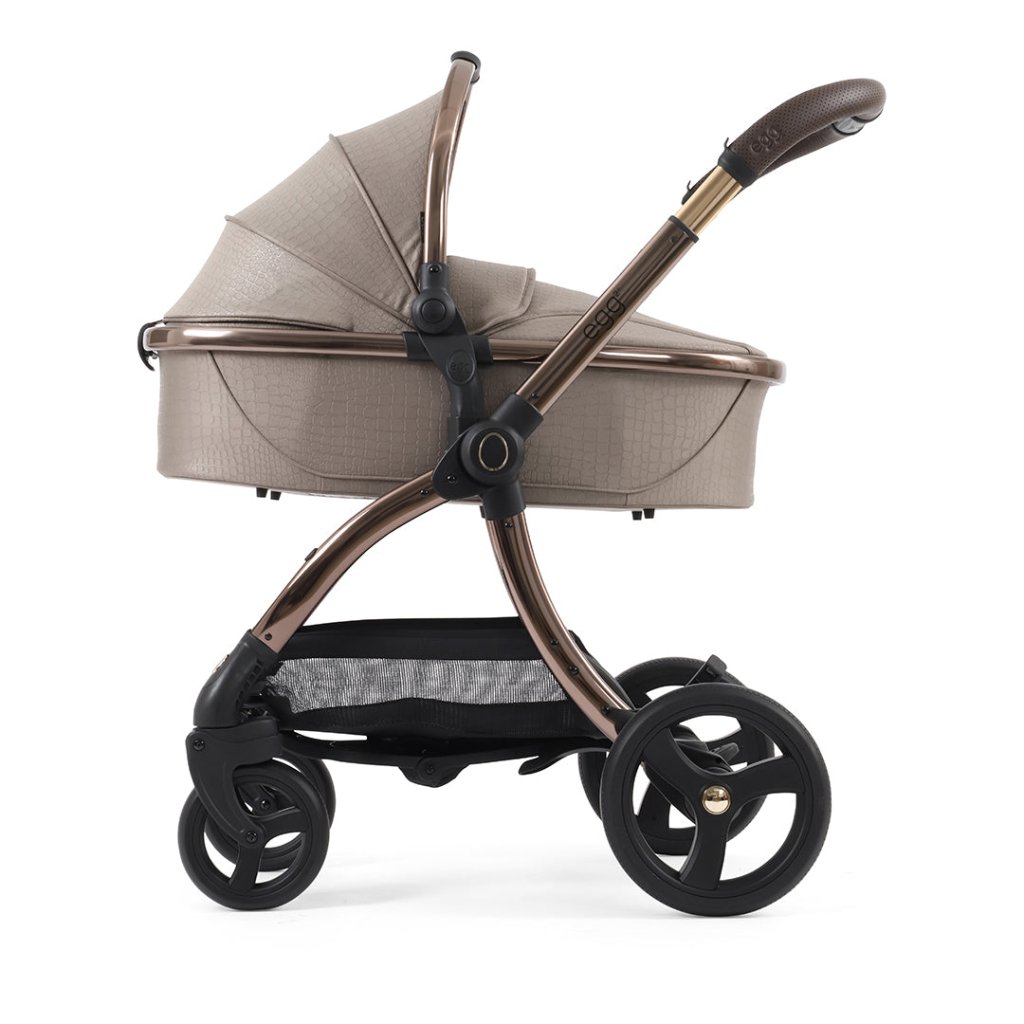 Bambinista-EGG-Travel-EX DISPLAY EGG 2 LIMITED EDITION Luxury Travel System with EGG Shell Car Seat - Jurassic Mink (Independent Exclusive)