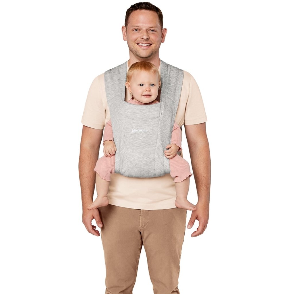 Bambinista - ERGOBABY - Carriers - ERGOBABY Embrace Knit Newborn Carrier - Soft Grey