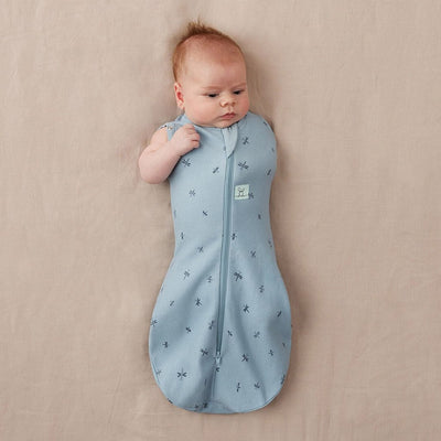 Bambinista - ERGOPOUCH - Sleeping Bags - ERGOPOUCH - Organic All Year Cocoon Swaddle Sleeping Bag 1.0TOG - Dragonflies
