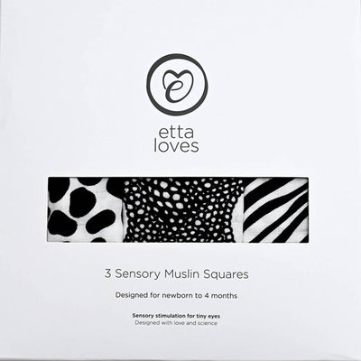 Bambinista - ETTA LOVES - Blankets - ETTA LOVES 3 - pack Animal Print Muslin Blanket