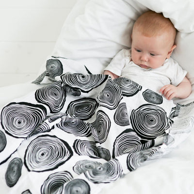 Bambinista - ETTA LOVES - Blankets - ETTA LOVES 3 - pack Plant Print Muslins