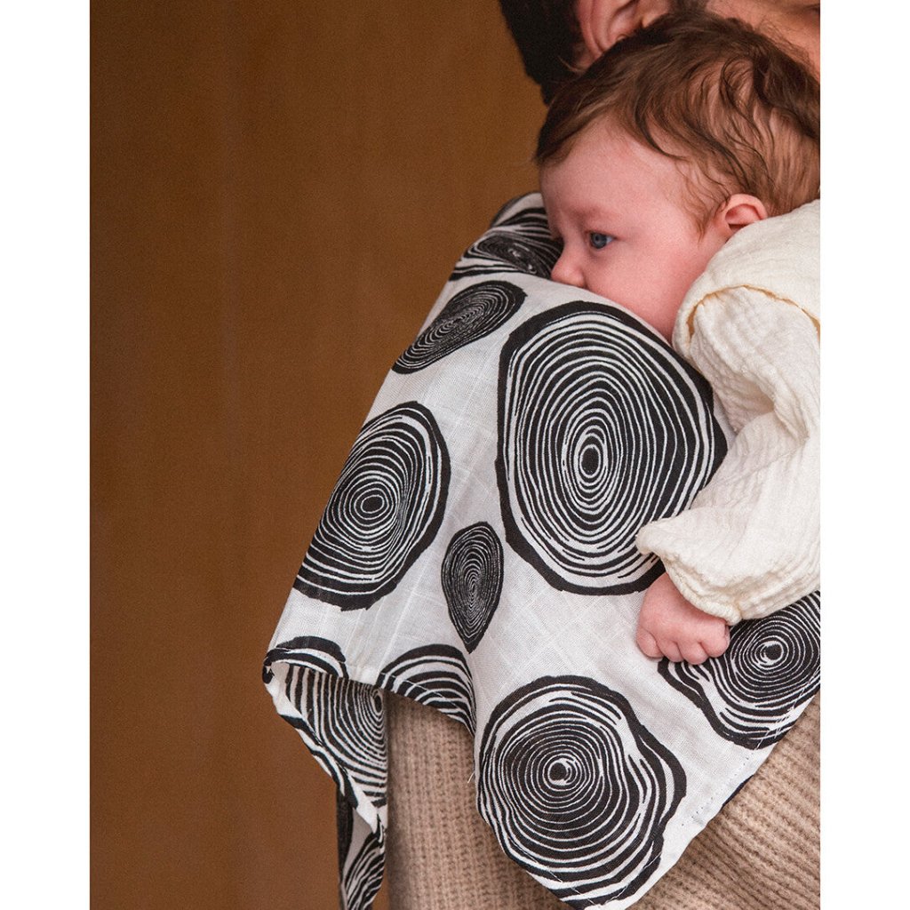 Bambinista - ETTA LOVES - Blankets - ETTA LOVES 3 - pack Plant Print Muslins