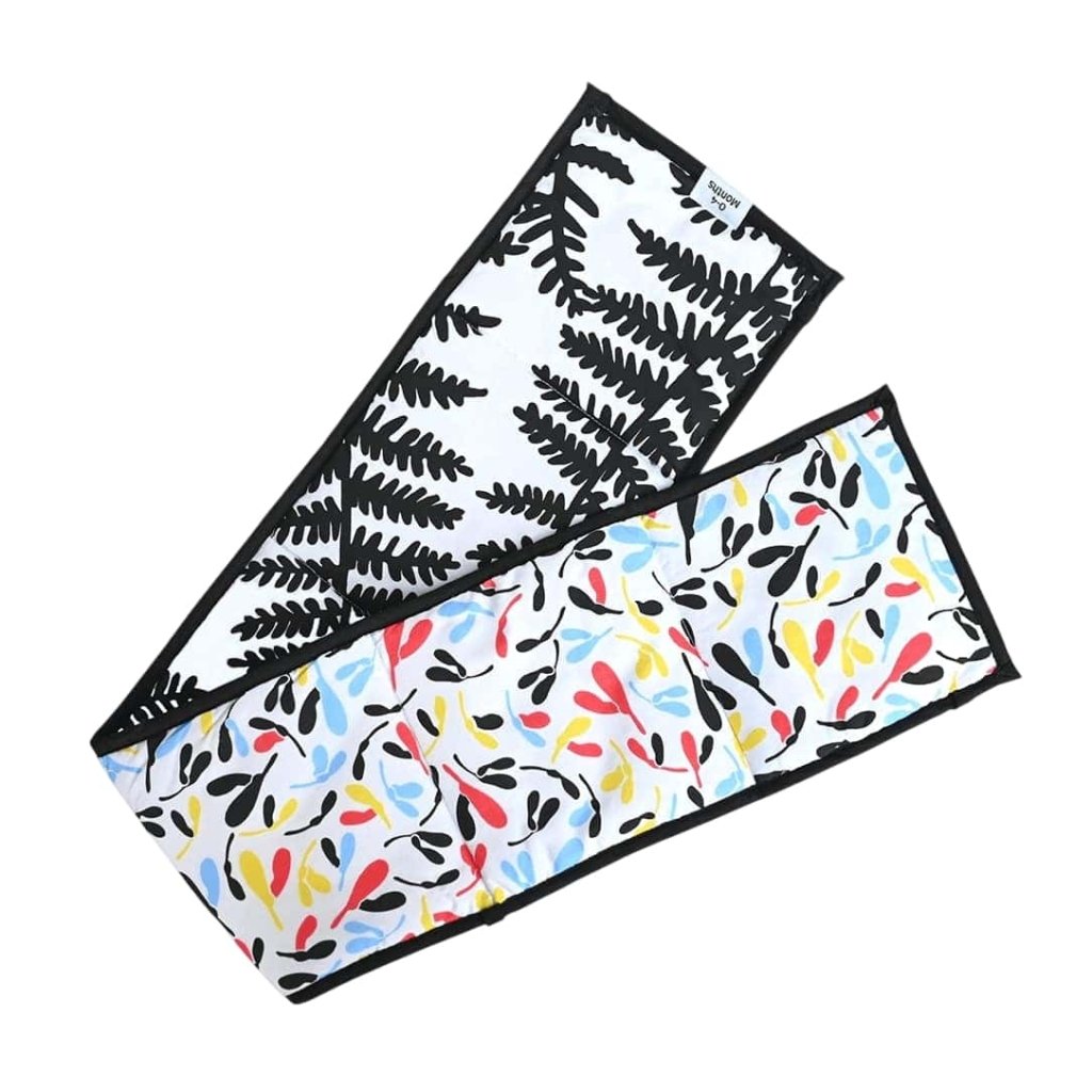 Bambinista - ETTA LOVES - Blankets - ETTA LOVES Plant Print Sensory Stripe - Reversible