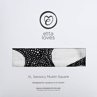 Bambinista - ETTA LOVES - Blankets - ETTA LOVES XL Starfish Animal Print Muslin Blanket