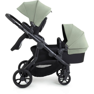 Bambinista-ICANDY-Travel-ICANDY Orange 4 Travel system with COCOON car seat - Jet (Pistachio)