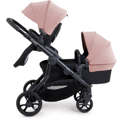 Bambinista-ICANDY-Travel-ICANDY Orange 4 Travel system with COCOON car seat - Jet (Rose)