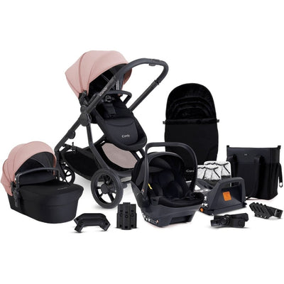 Bambinista-ICANDY-Travel-ICANDY Orange 4 Travel system with COCOON car seat - Jet (Rose)