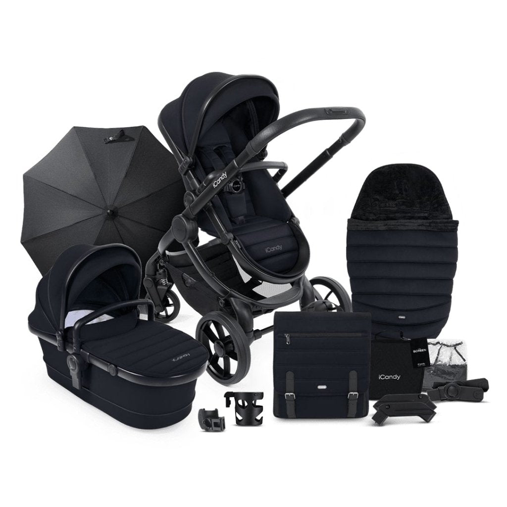 ICANDY Peach 7 Complete Bundle - Black Edition – Bambinista