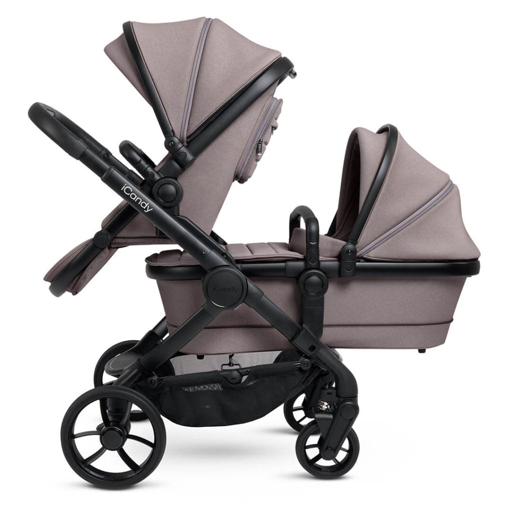 Bambinista - ICANDY - Travel Bundles - ICANDY Peach 7 Double Complete Bundle - Porcini