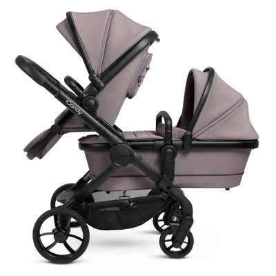 Bambinista - ICANDY - Travel Bundles - ICANDY Peach 7 Double Complete Bundle - Porcini