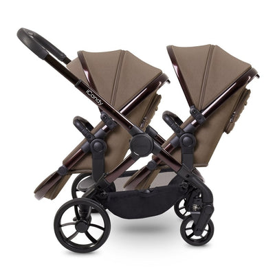 Bambinista - ICANDY - Travel - ICANDY Peach 7 Double Pushchair and Carrycot Combo Set - Coco