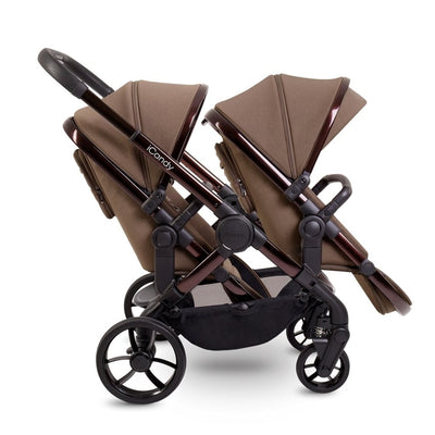 Bambinista - ICANDY - Travel - ICANDY Peach 7 Double Pushchair and Carrycot Combo Set - Coco
