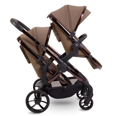 Bambinista - ICANDY - Travel - ICANDY Peach 7 Double Pushchair and Carrycot Combo Set - Coco