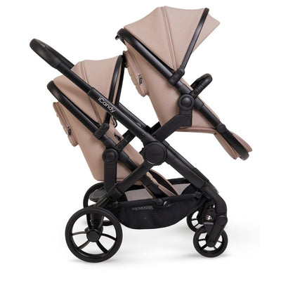 Bambinista - ICANDY - Travel - ICANDY Peach 7 Double Pushchair and Carrycot Combo Set - Cookie