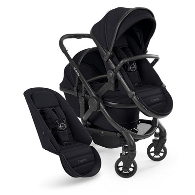Bambinista-ICANDY-Travel-ICANDY Peach 7 Double with Black Cocoon Car Seat & Base - Black Edition