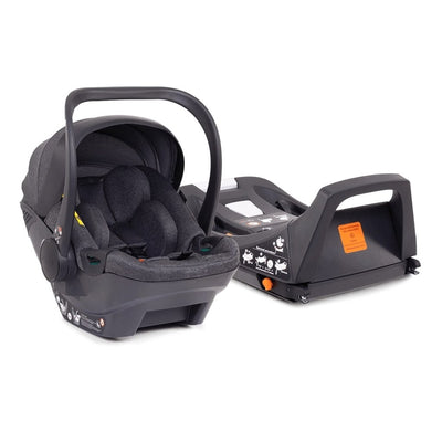 Bambinista-ICANDY-Travel-ICANDY Peach 7 Double with Dark Grey Cocoon Car Seat & Base - Phantom, Dark Grey