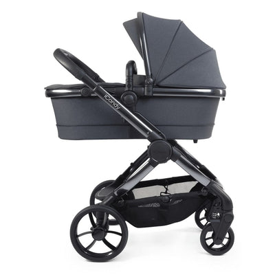 Bambinista-ICANDY-Travel-ICANDY Peach 7 Double with Dark Grey Cocoon Car Seat & Base - Phantom, Dark Grey